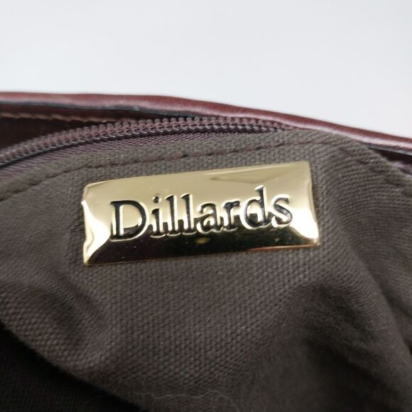Dillard's Brown Leather Crossbody Bag - Picture 11 of 16
